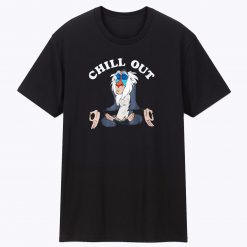 Lion King Rafiki Chill Out Meditation Unisex T Shirt
