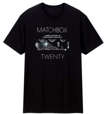 Matchbox Twenty A Brief History of Everything T Shirt