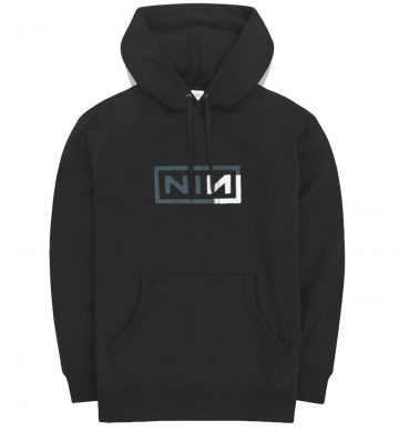 Nine Inch Nails Grey White Hoodie