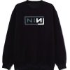 Nine Inch Nails Grey White Sweatshirt