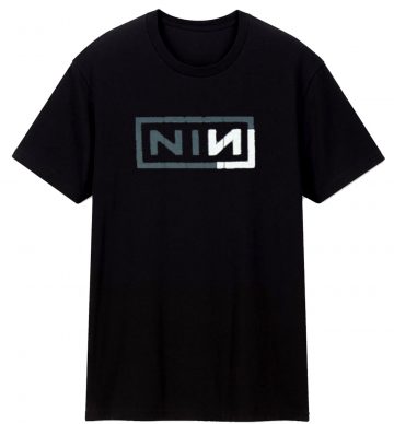 Nine Inch Nails Grey White T Shirt