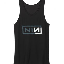 Nine Inch Nails Grey White Tank Top