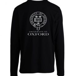 Oxford University Famous Campus Logo Longsleeve