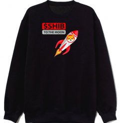 Rocket Shiba Coin Sweatshirt