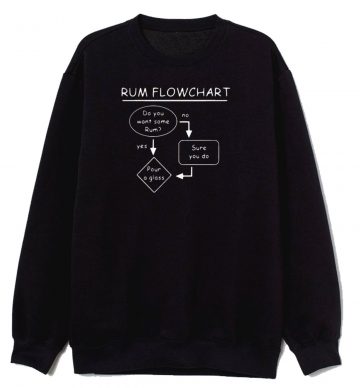 Rum Flowchart Sweatshirt