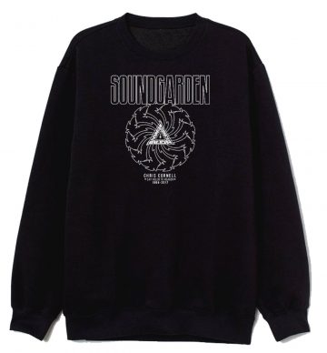 SoundGarden RIP Chris Cornell Tribute Sweatshirt