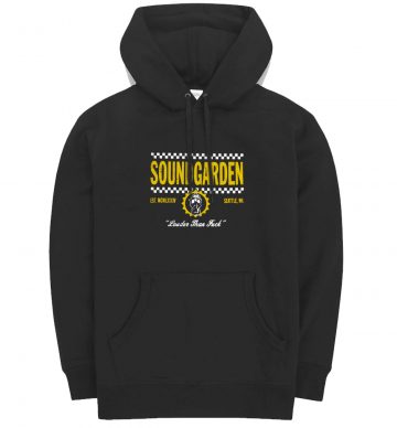 Soundgarden Checkers Spring Tour 2013 Hoodie