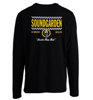 Soundgarden Checkers Spring Tour 2013 Longsleeve