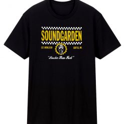 Soundgarden Checkers Spring Tour 2013 T Shirt