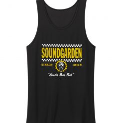 Soundgarden Checkers Spring Tour 2013 Tank Top