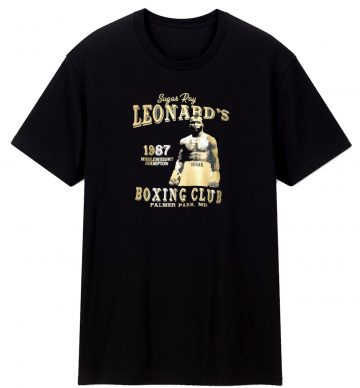 Sugar Ray Leonard Boxing T Shirt