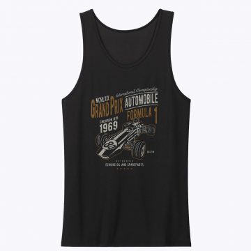 Team Vintage F1 Monaco Formula 1 Unisex Tank