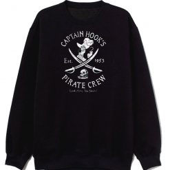 Villains Captain Hook Pirate Crew Est 1953 Sweatshirt