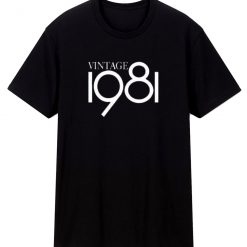Vintage 1981 T Shirt