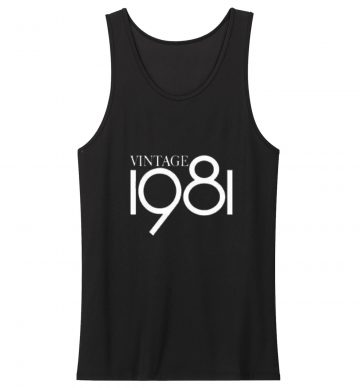 Vintage 1981 Tank Top