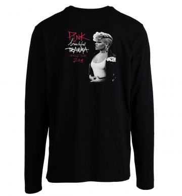 Beautiful Trauma Pink Music Long Sleeve