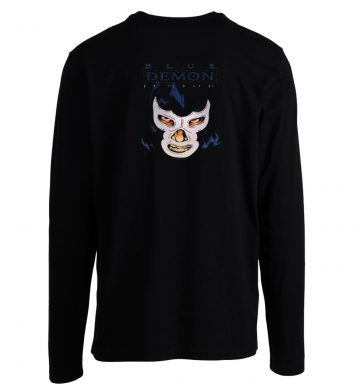 Blue Demon Wrestling Legend Long Sleeve