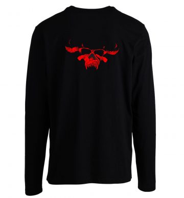 The Misfits Danzig Demon Red Skull Long Sleeve