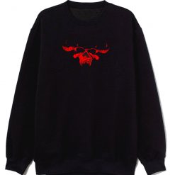 The Misfits Danzig Demon Red Skull Sweatshirt