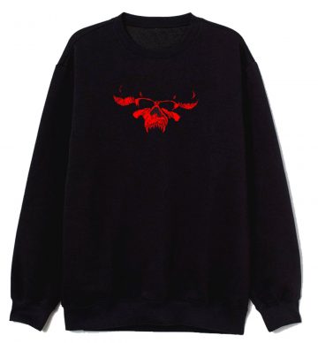 The Misfits Danzig Demon Red Skull Sweatshirt