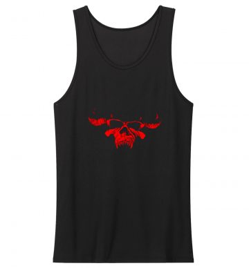 The Misfits Danzig Demon Red Skull Tank Top