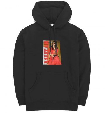 Aaliyah Stencil Logo Hoodie