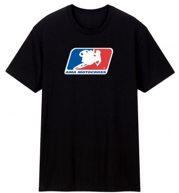 Ama Motocross Racing Logo T Shirt