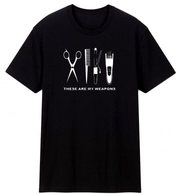 Barber Weapons T Shirt