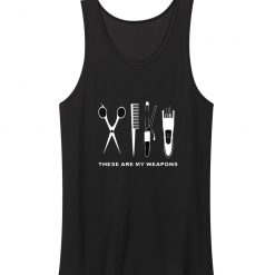 Barber Weapons Tank Top