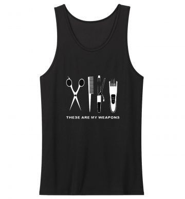 Barber Weapons Tank Top