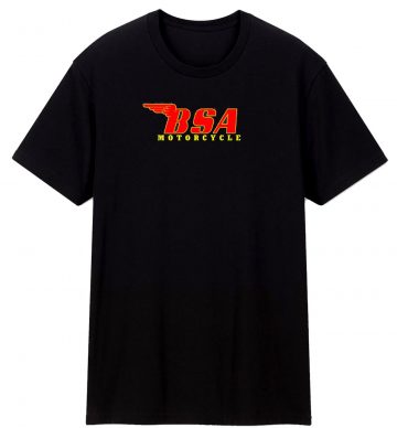 Bsa Motorcycle Classic Logo T Shirt