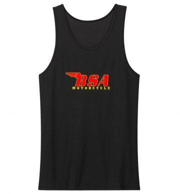 Bsa Motorcycle Classic Logo Tank Top