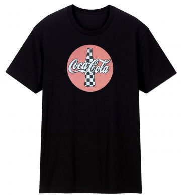 Coke Coca Cola Logo Checkered Vintage T Shirt