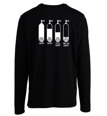 Diver 200 Bar Funny Long Sleeve