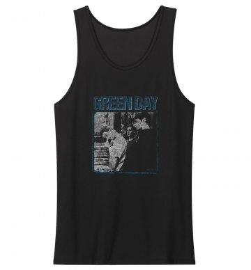 Green Day Vintage Retro Band Tank Top