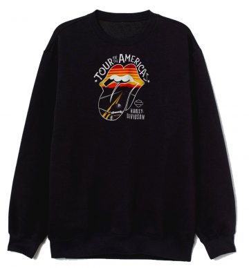 Harley Davidson Rolling Stones America Tour Sweatshirt
