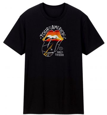 Harley Davidson Rolling Stones America Tour T Shirt