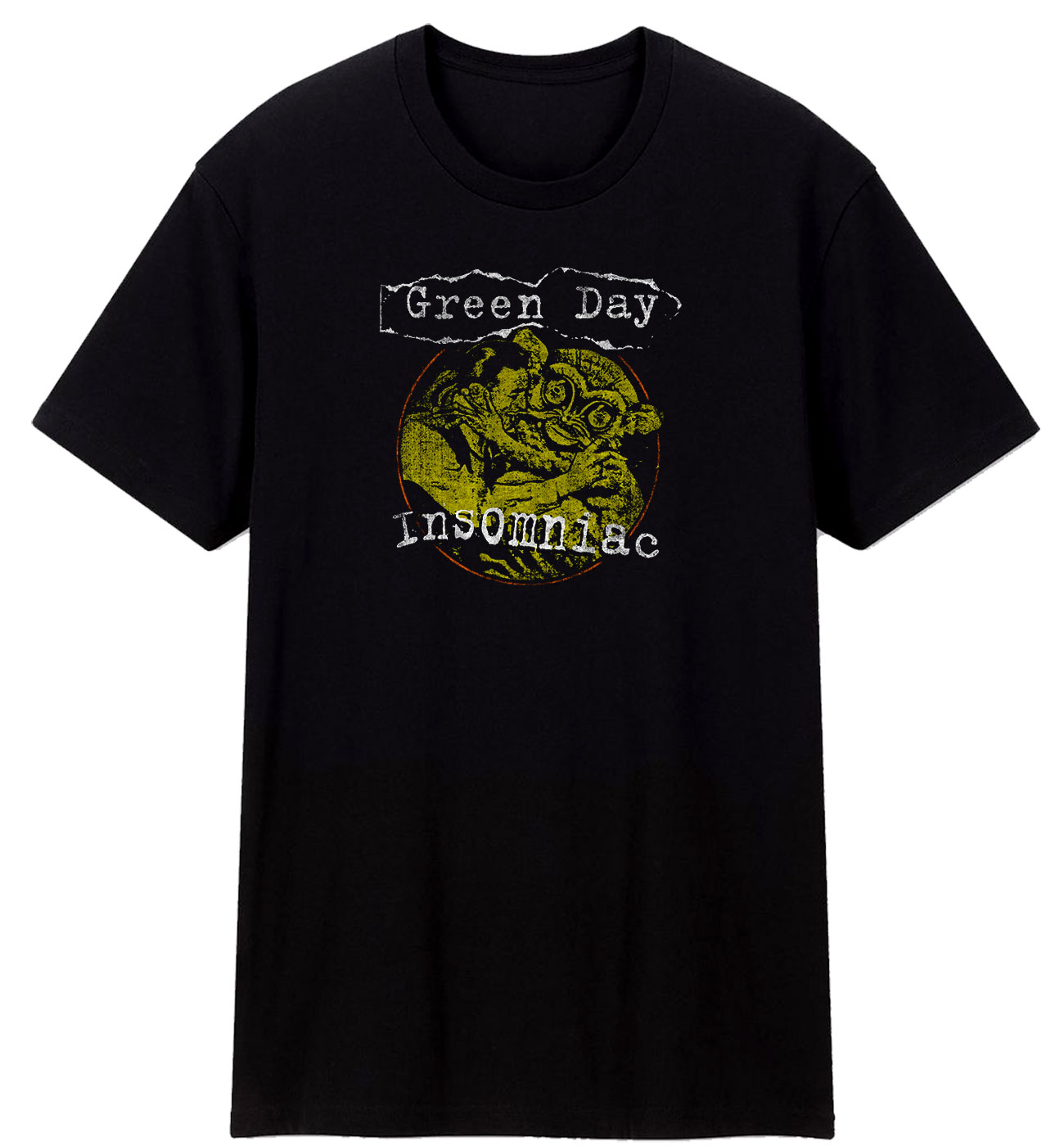 Insomniac Green Day Band T Shirt - shopbelike