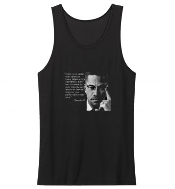 Malcolm X Quotes Tank Top