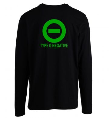 Type O Negative Logo Long Sleeve