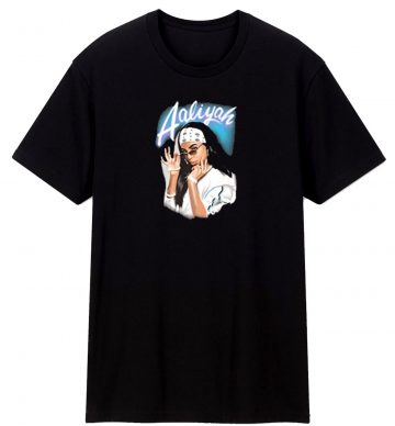 Aaliyah Airbrush Bandana T Shirt