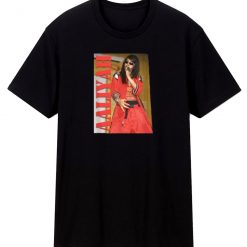 Aaliyah Stencil Logo T Shirt