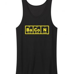 Bacon Periodic Elements Table Tank Top