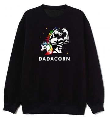 Dadacorn Daddy Unicorn Sweatshirt