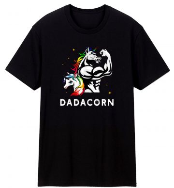 Dadacorn Daddy Unicorn T Shirt
