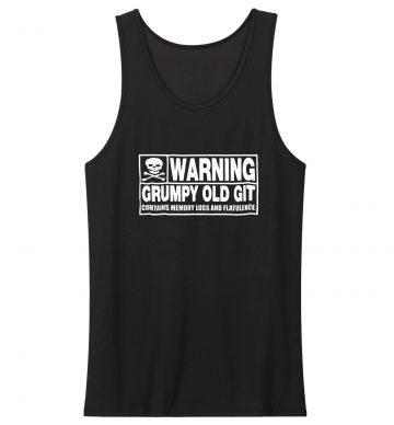 Grumpy Old Git Joke Tank Top