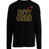 Hot Ones Hot Sauce Logo Longsleeve