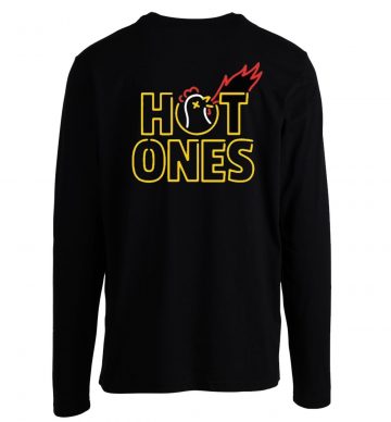 Hot Ones Hot Sauce Logo Longsleeve