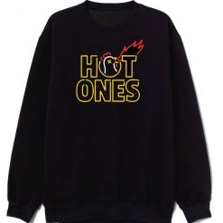 Hot Ones Hot Sauce Logo Sweatshirt