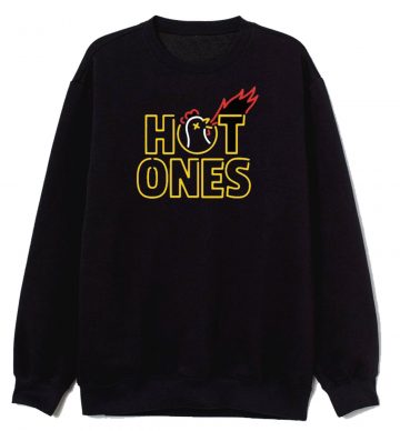 Hot Ones Hot Sauce Logo Sweatshirt